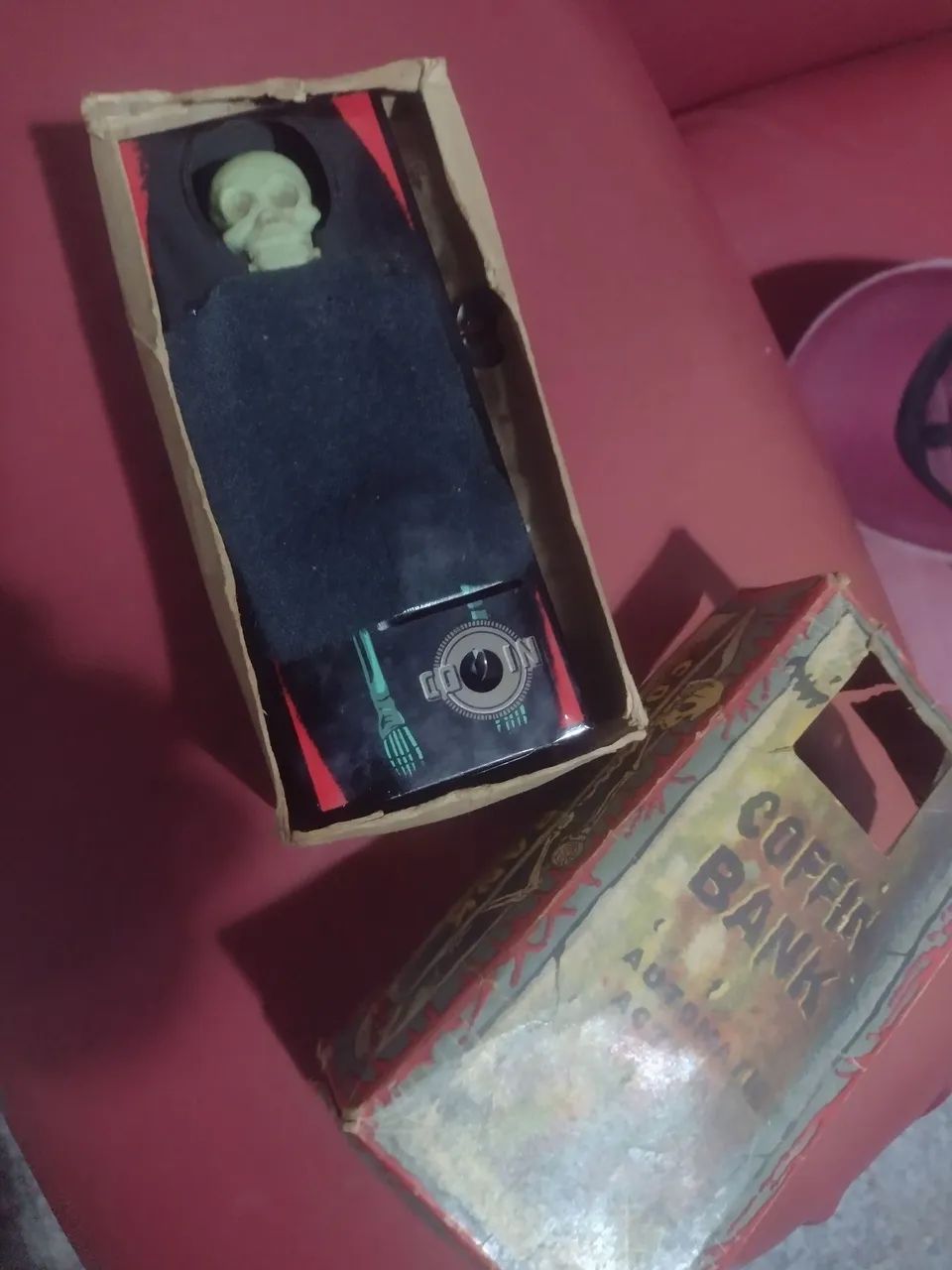 Coffin bank raridade