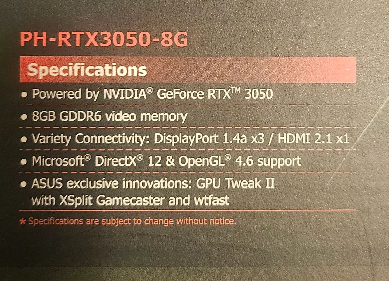 RTX 3050 8GB - Foto 2