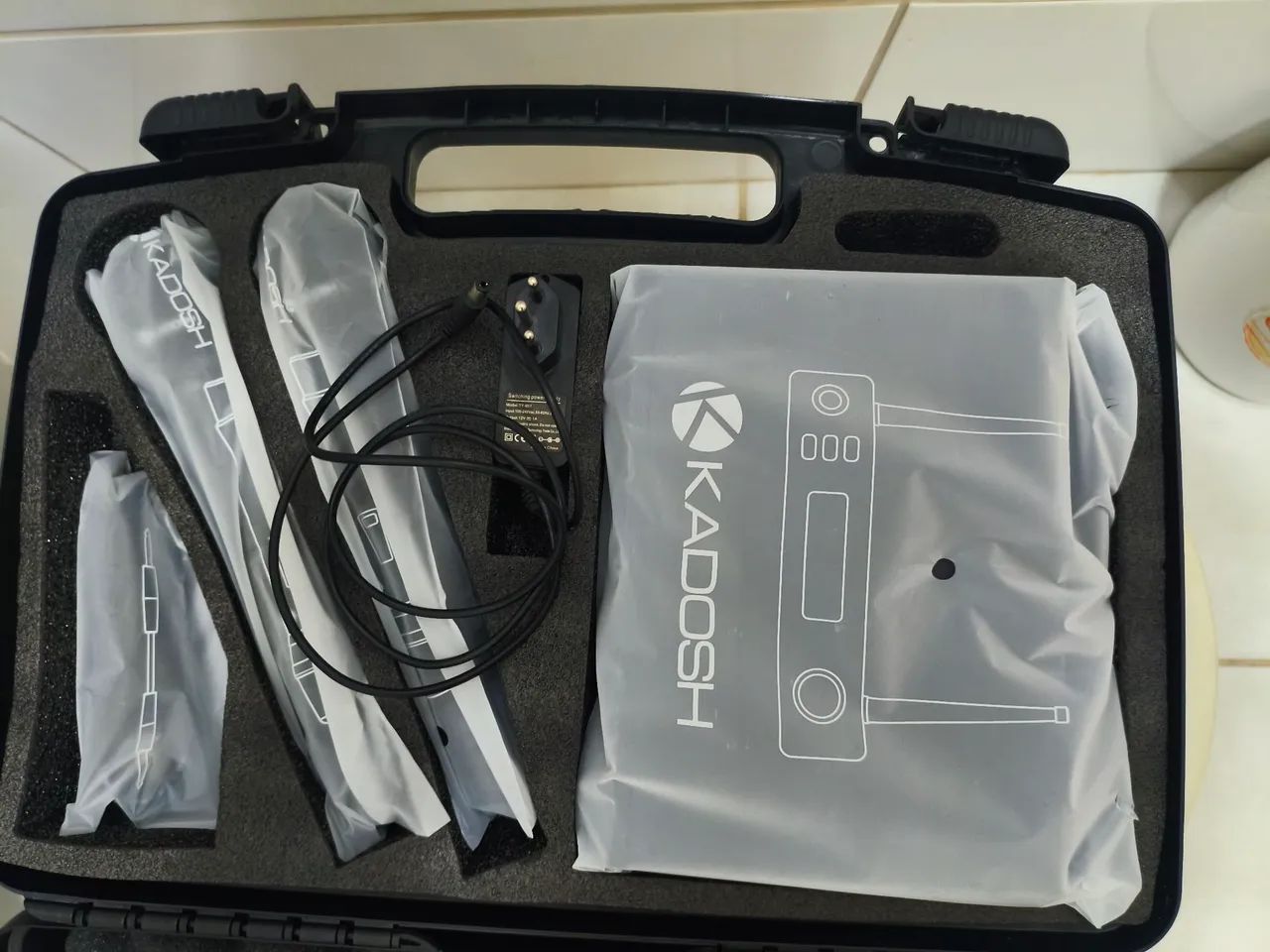 Microfone Profissional Duplo Kadosh K502M - Foto 4