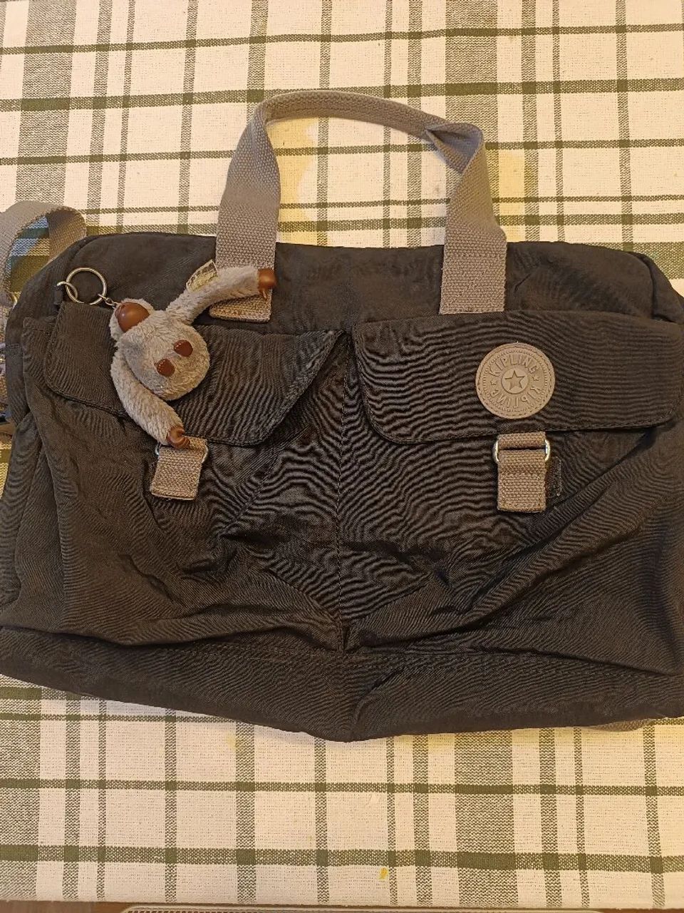 Bolsa Maternidade Kipling Preta Original - Ótimo Estado
