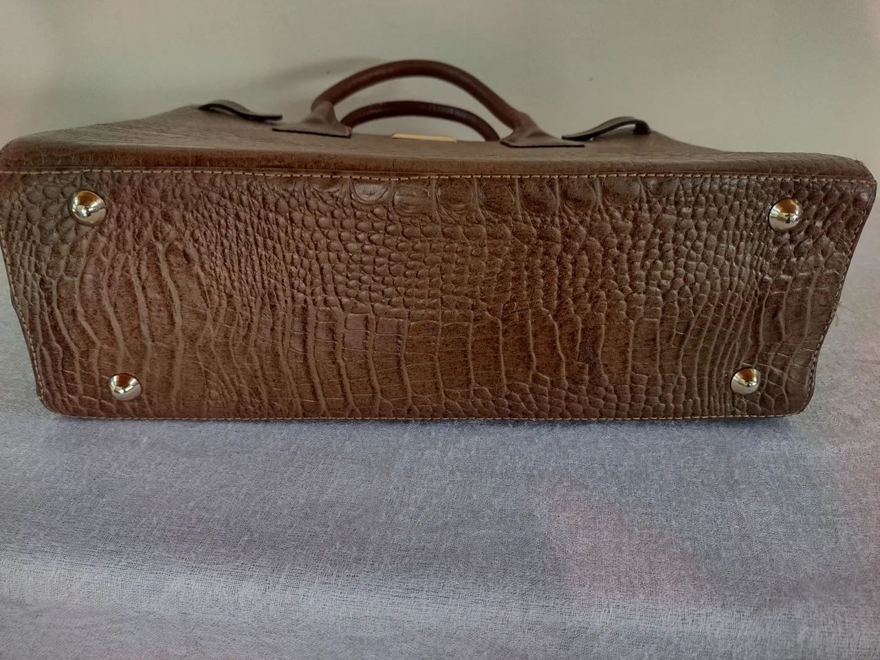 Bolsa couro legítimo griffaZzi  - Foto 5
