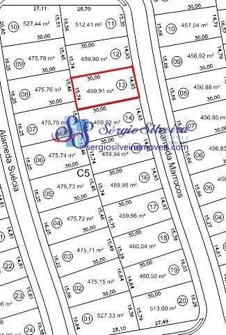 Lote com 459,91m² em excelente localização na Cidade Alpha! - Foto 2