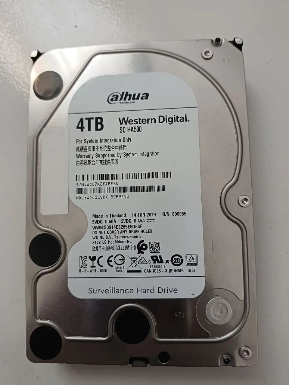 Hd wd 4TB Nvr DVRs CFTV CPUs  - Foto 2
