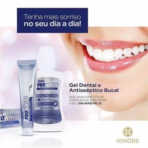  Gel Dental ProWhite combate dentes amarelados