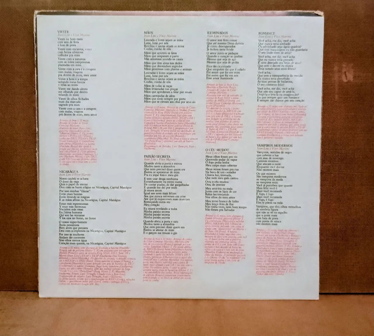 Lp Ivan Lins - Mãos/Com encarte/1987/Muito bom  - Foto 4