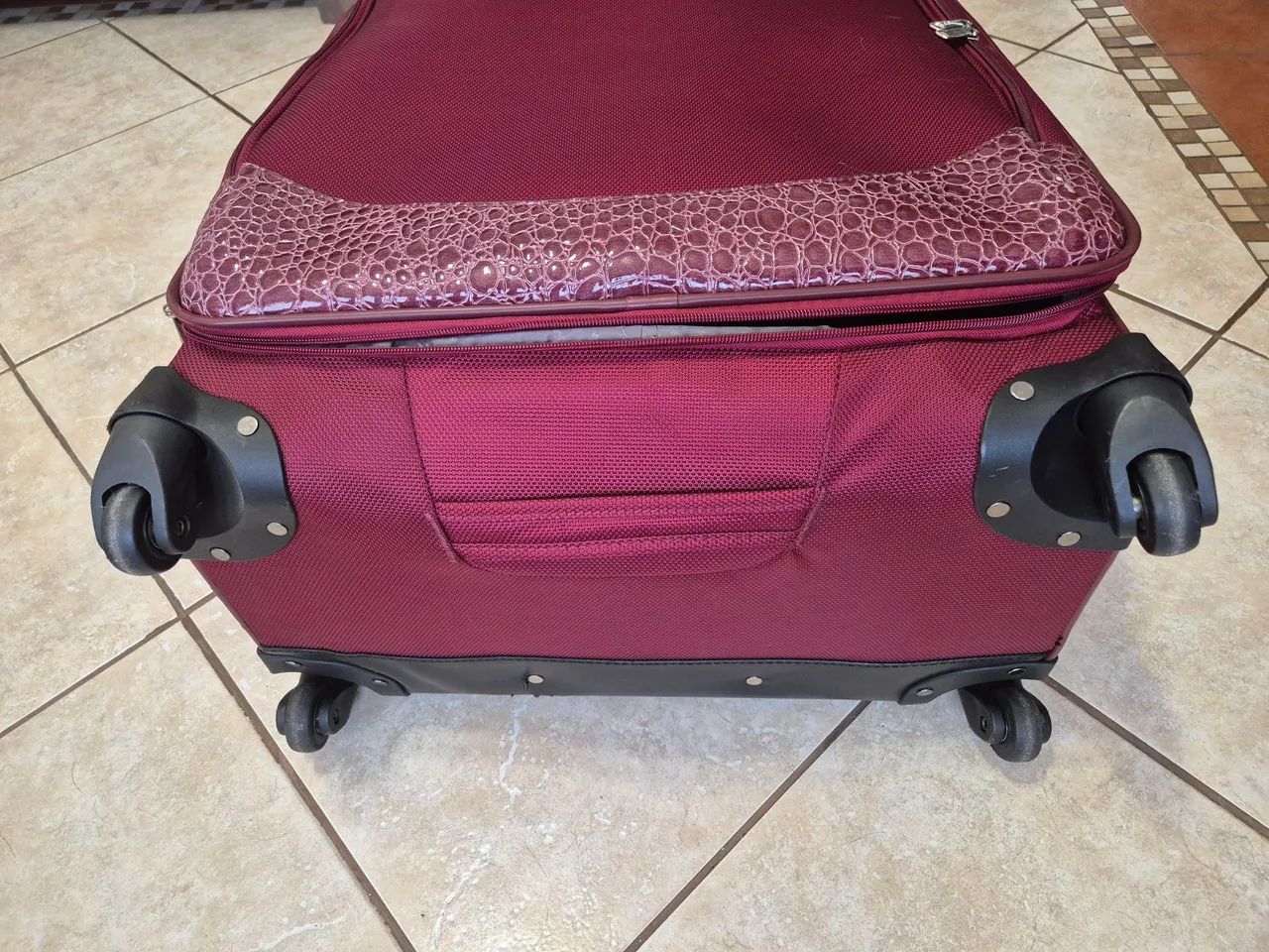 Mala viagem 32kg vermelha - Foto 3