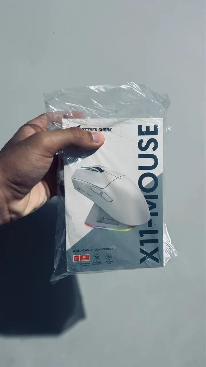 Mouse Attack Shark X11 Original e Lacrado - Foto 4