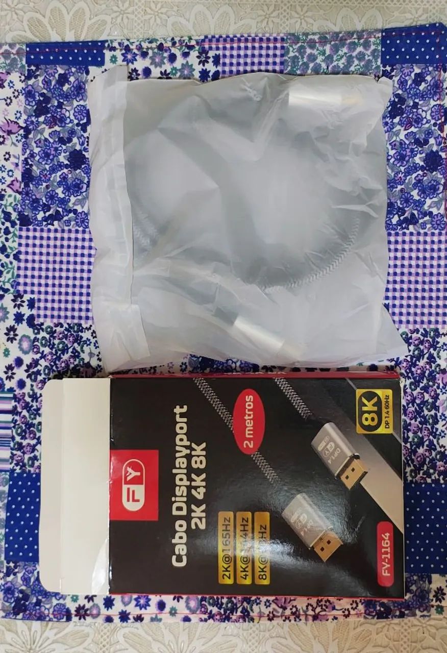 Cabo Displayport 1.4 - Foto 3