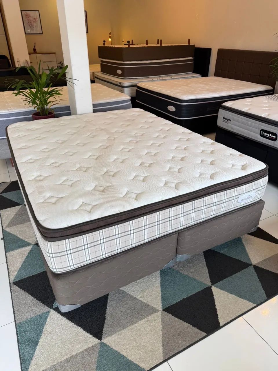 Cama box CASAL MAXFLEX QUEEN TOP - Entrego!  - Foto 2