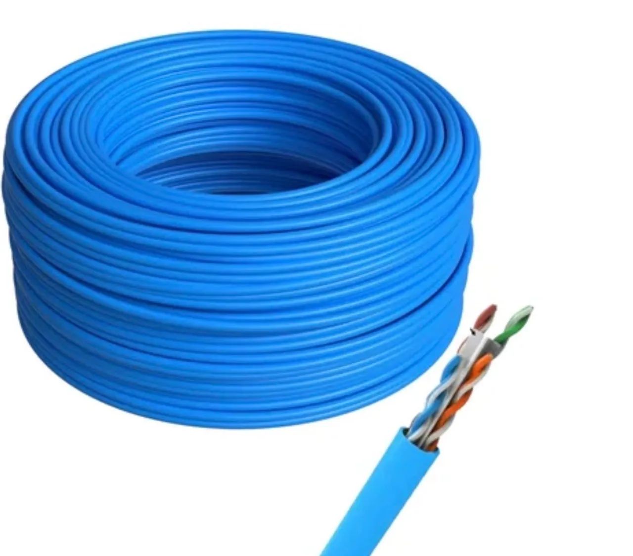 Instalação cabo de rede - Cat5e - Cat6