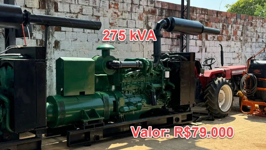 Vendo Grupos Geradores CUMMIS Big CAN de 275 kVA e de 453 kVA - Foto 2