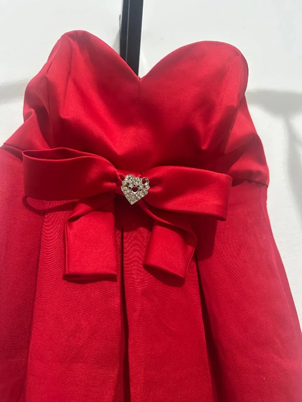 Vestido de festa curto vermelho - Foto 2
