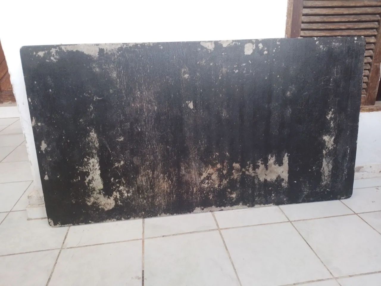 Pedra de mármore com mesa 4 cadeiras 150×80 - Foto 4