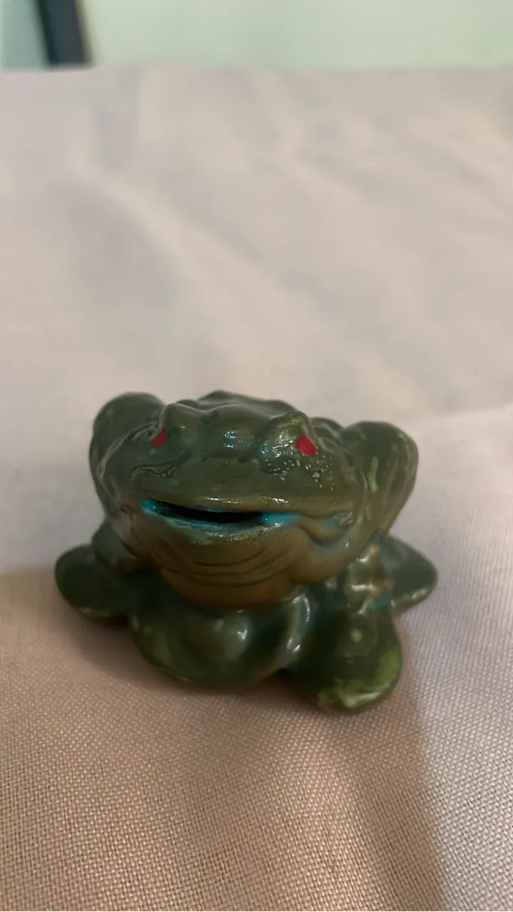 Enfeite de sapo da sorte  - Foto 2