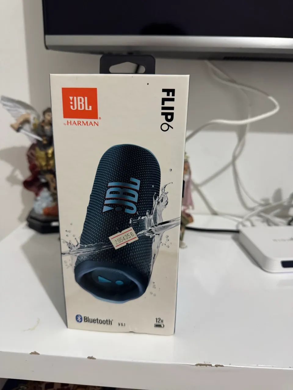 Caixa De Som Jbl Flip 6, 30w RMS, Bluetooth, À Prova De Água, Azul - Foto 3