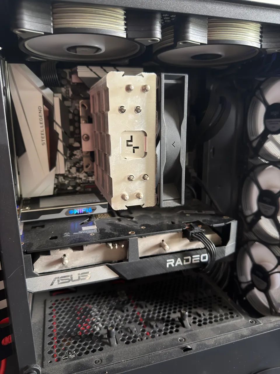 PC Ryzen 7 + RX 6600 muito bem montado  - Foto 3