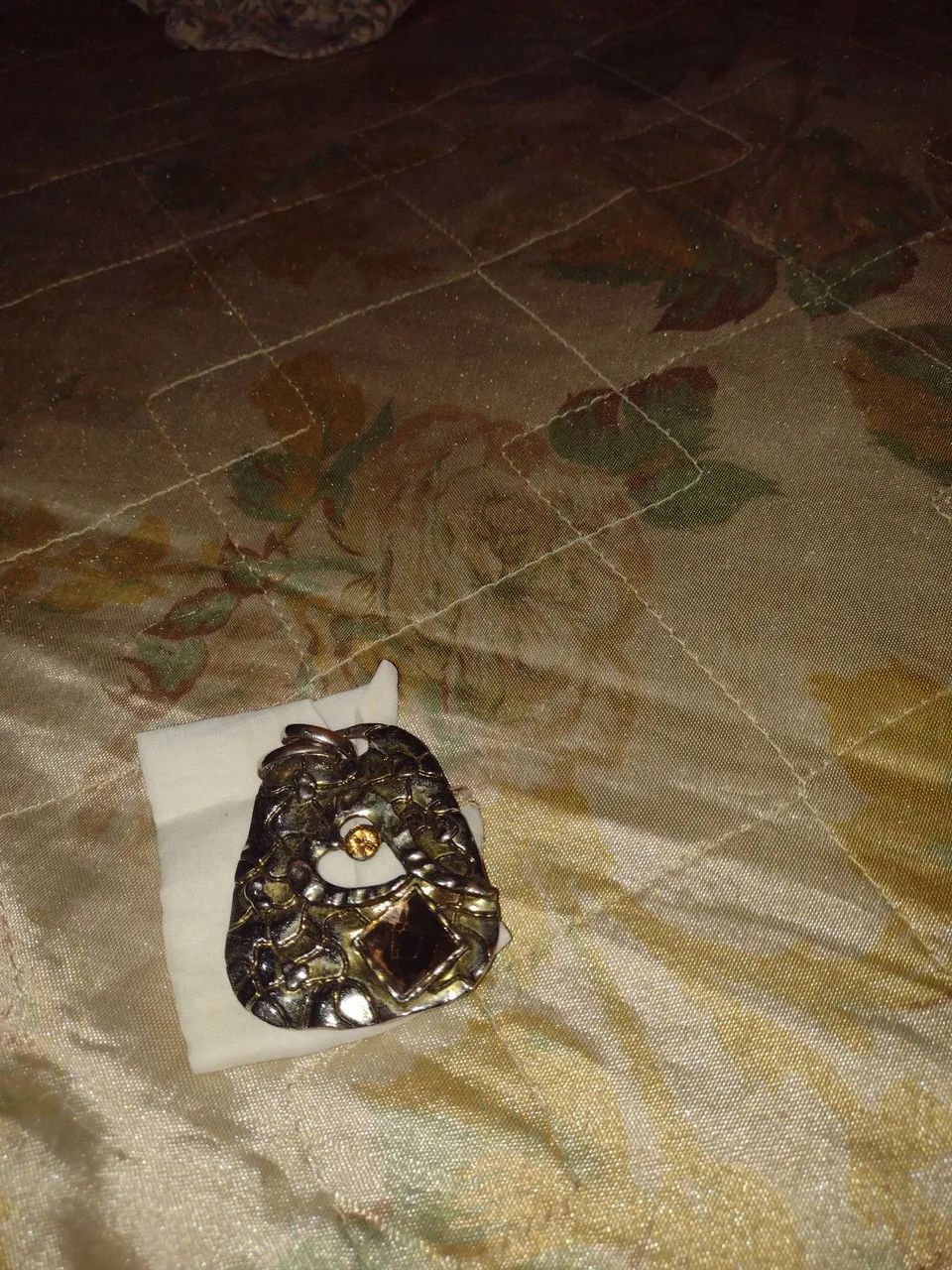 Pingente prata c/ pedraria. - Foto 2