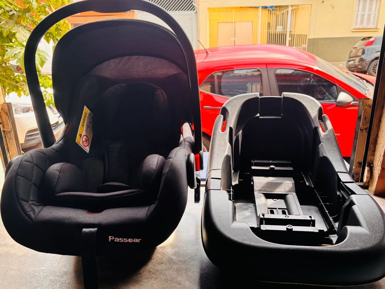 Bebê conforto + base veicular da passear  - Foto 3