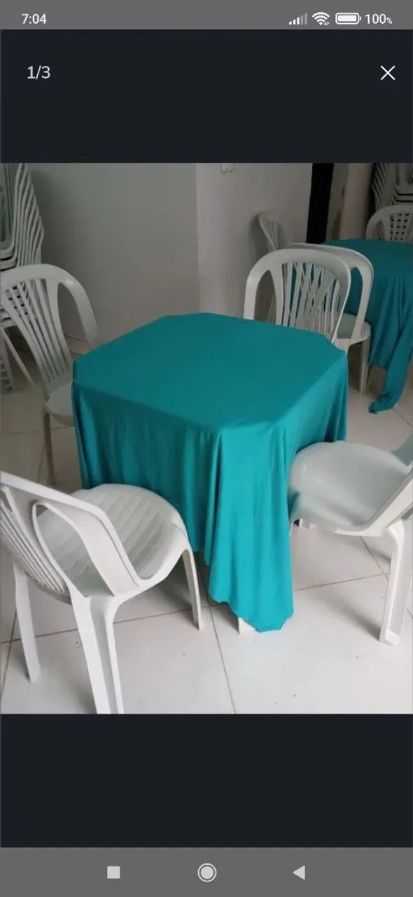 Aluguel mesas e cadeiras ZAP * - Foto 2