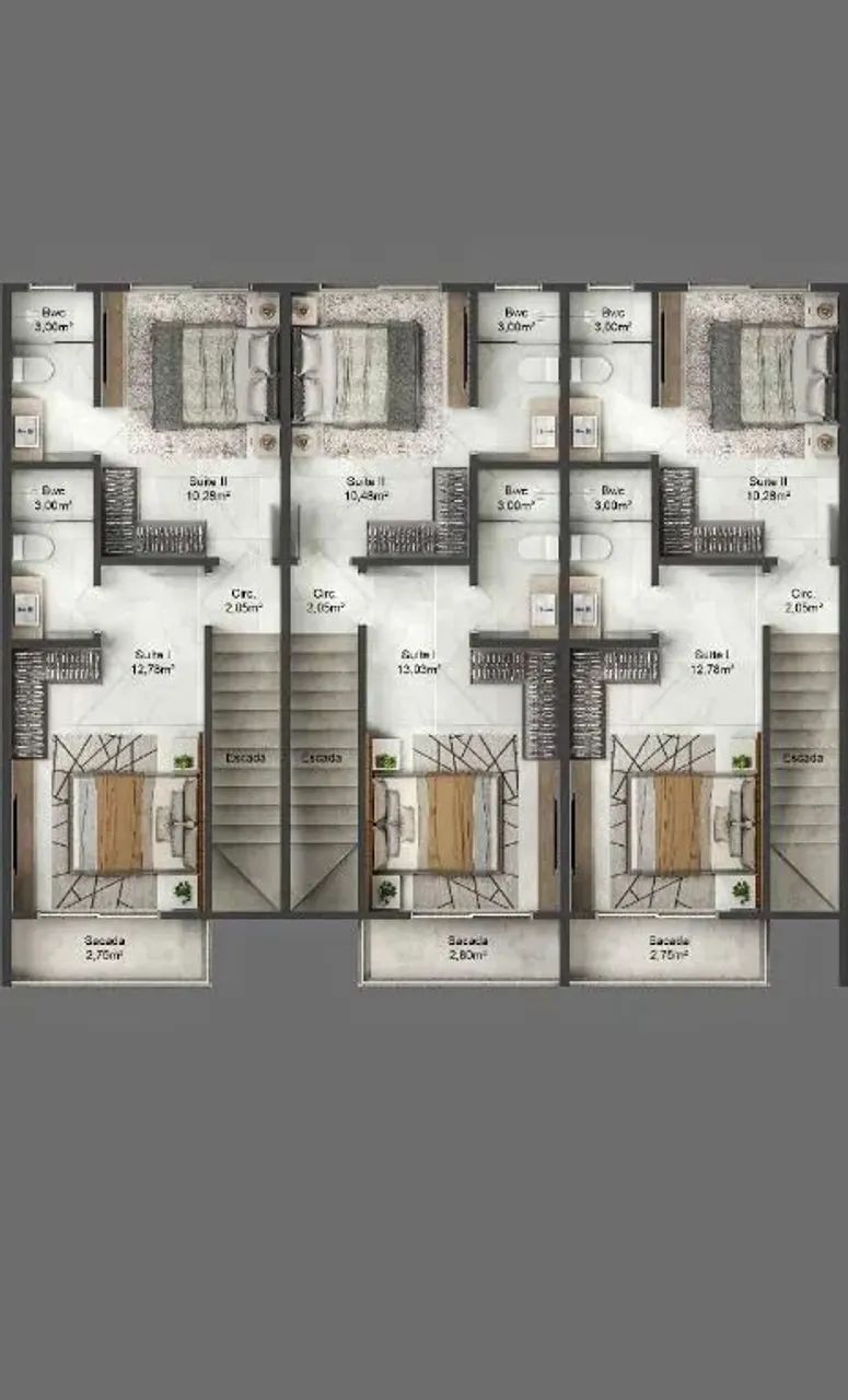 Casa com 2 dormitórios à venda, 85 m² por R$ 564.990,00 - Gravatá - Navegantes/SC - Foto 3