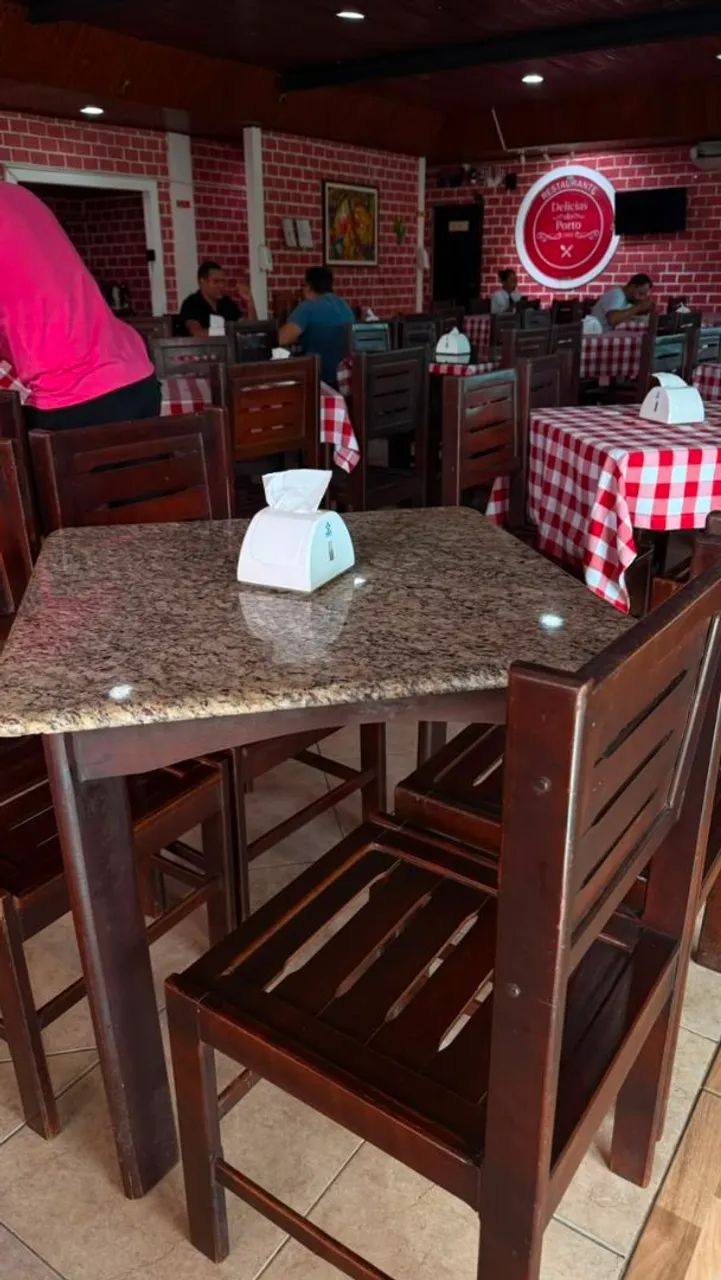 Vende-se conjunto de 28 mesas em mármore com cadeiras19.600 - Foto 5