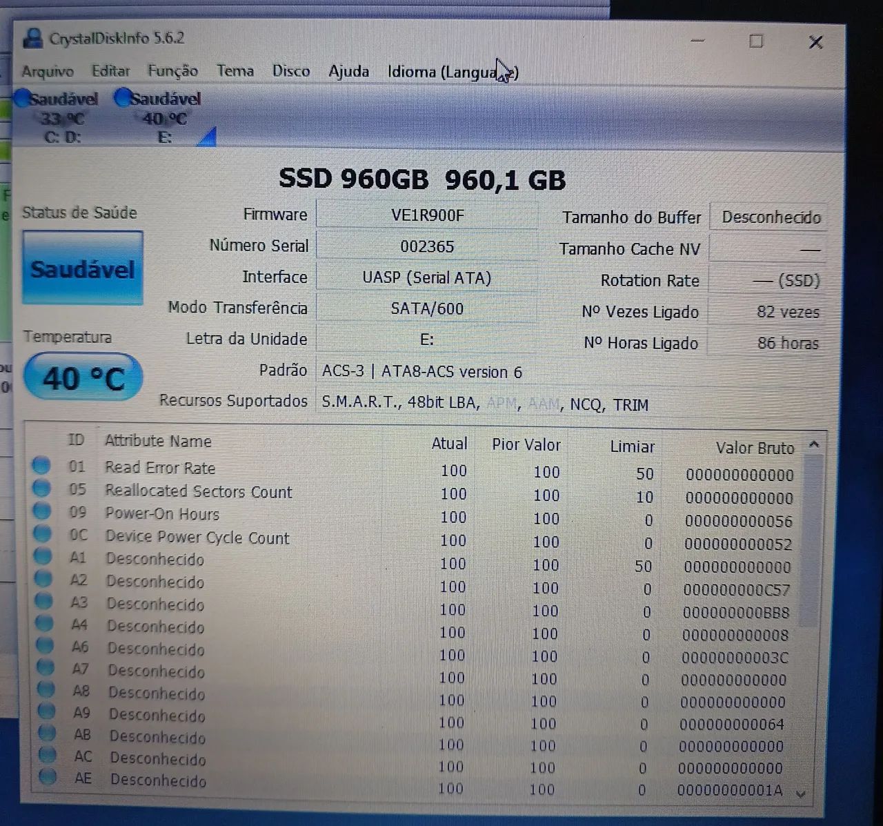 SSD KINGSTON 960GB sata 3 ultra rápido  - Foto 4