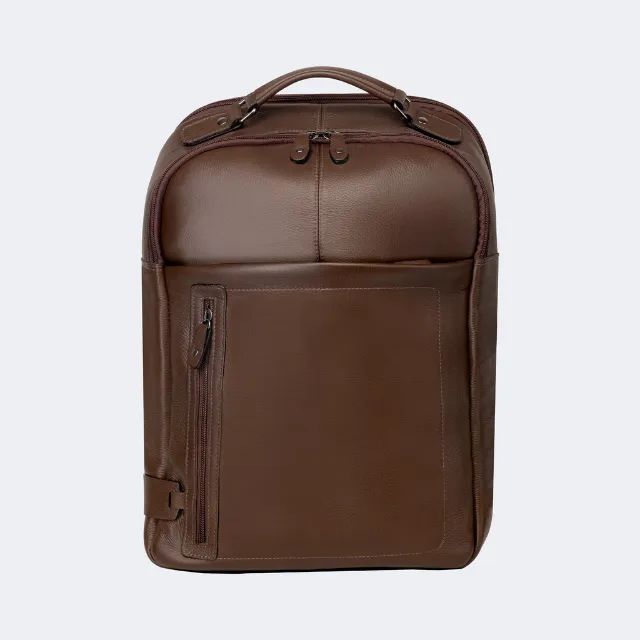 Mochila de couro premium