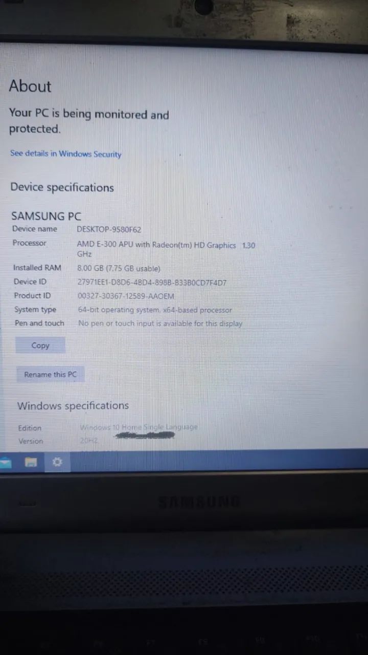 notbook sansung pecas rv 415 - Foto 2