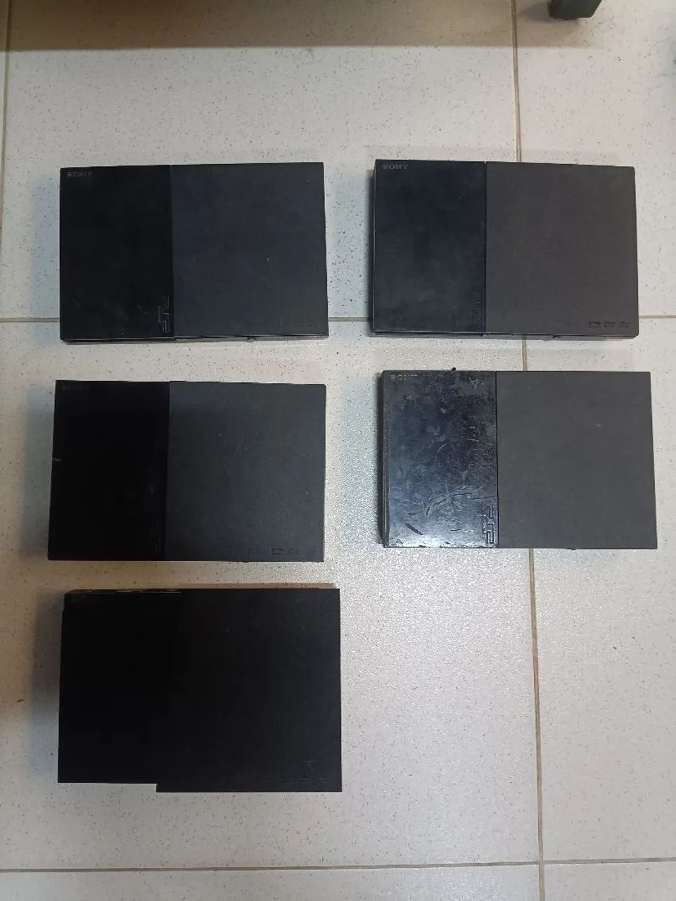 PS2 slim com defeito 