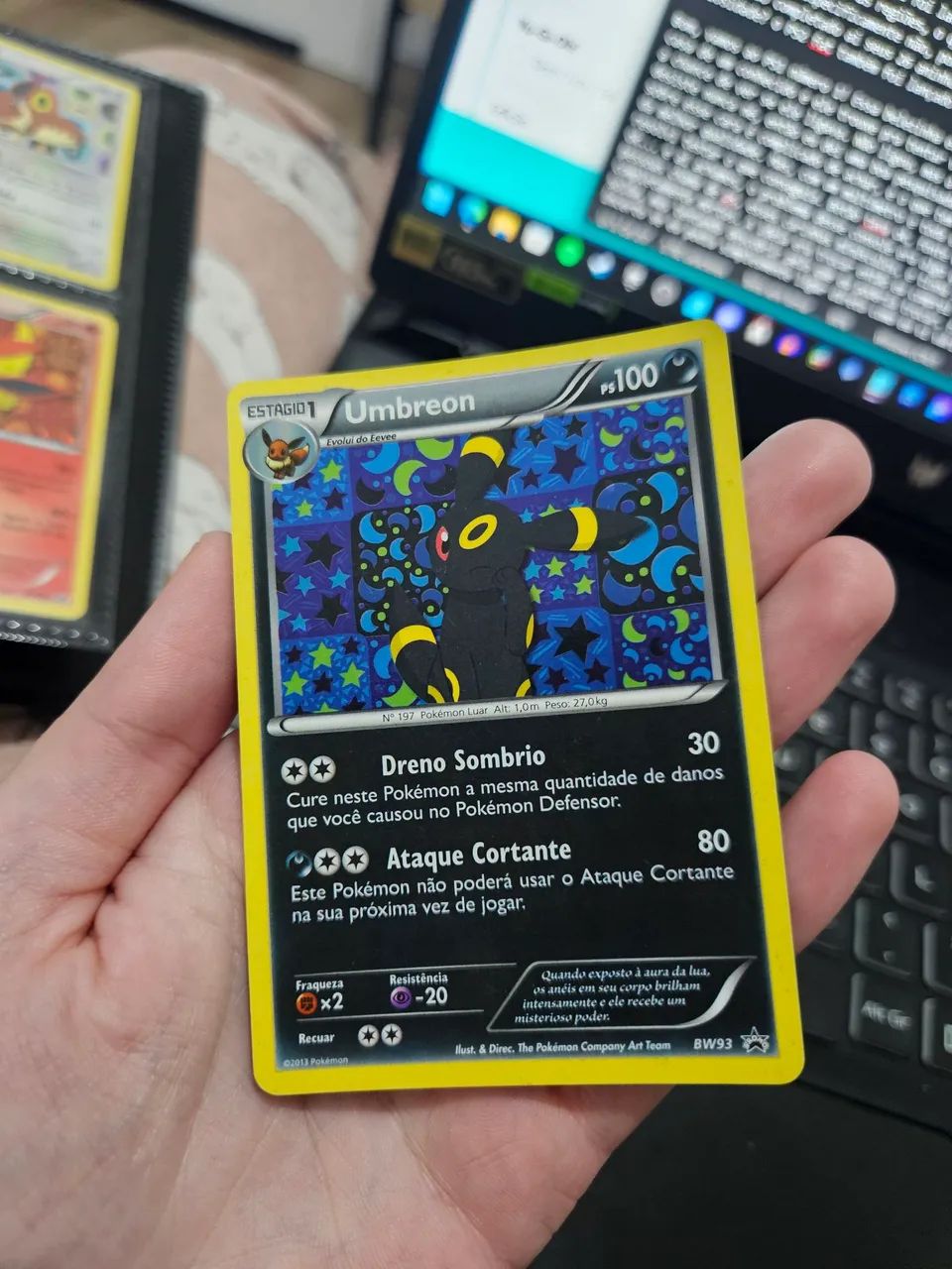 Eeveelutions Black & White Promos Set Completo  - Foto 4