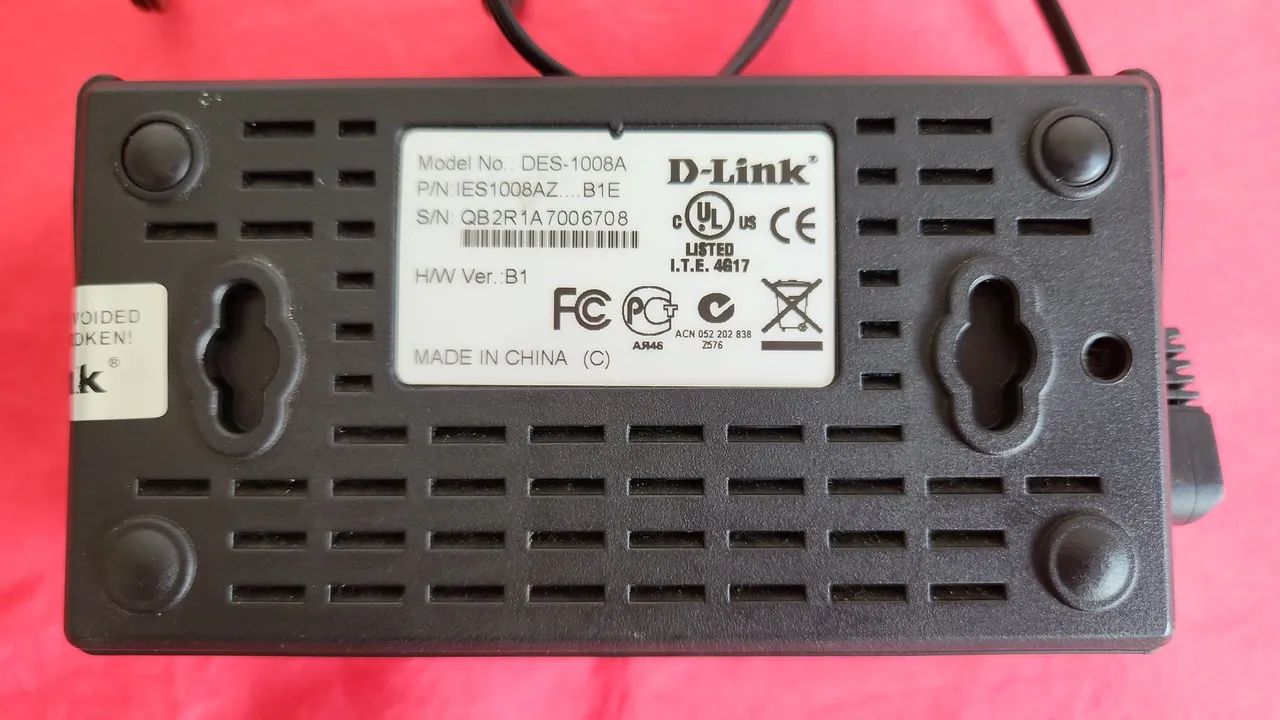 Switch de Rede 10/100 Fast Ethernet DES-1008A - Foto 5