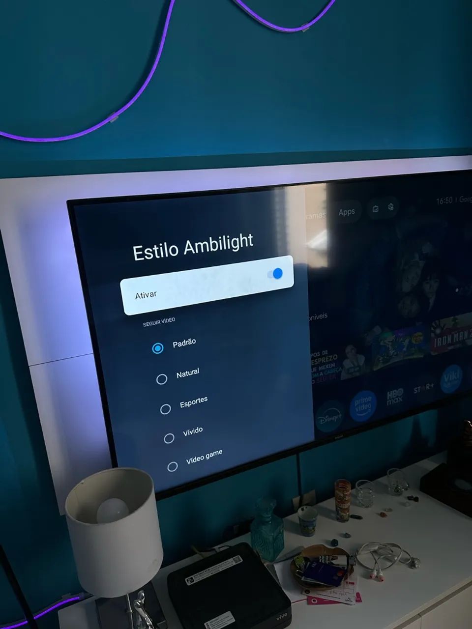 Tv smart 50 polegadas.  - Foto 3