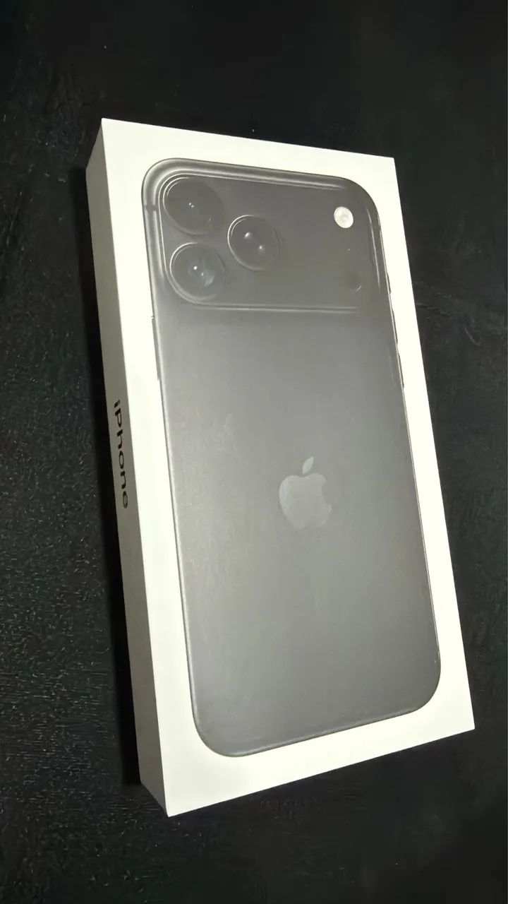 iPhone 18 pro Max lacrado em mãos já 
