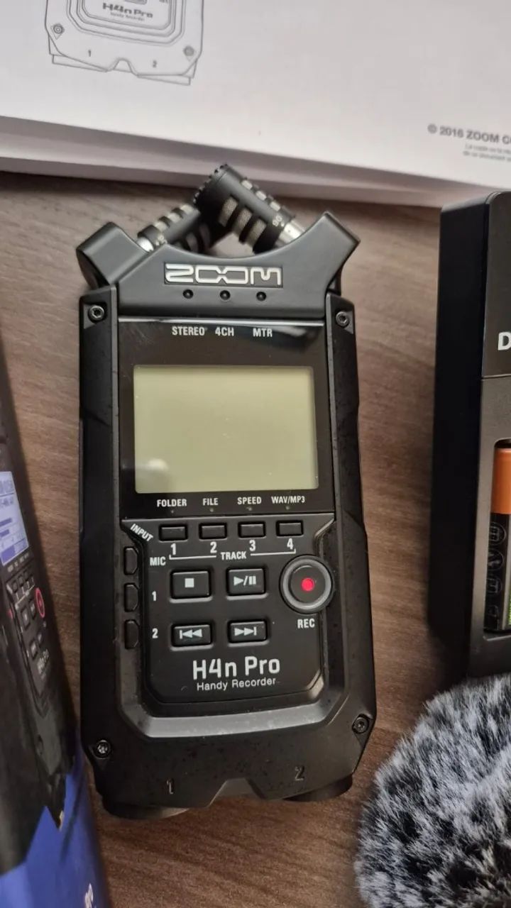 Gravador Profissional Zoom H4n Pro + Kit Completo - Foto 4