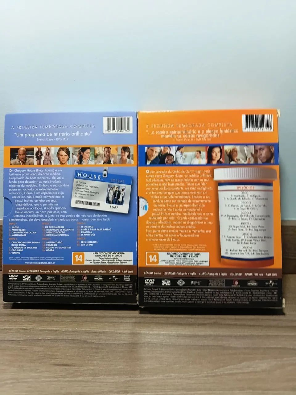 Houve DVD 1° e 2° temporada  - Foto 2