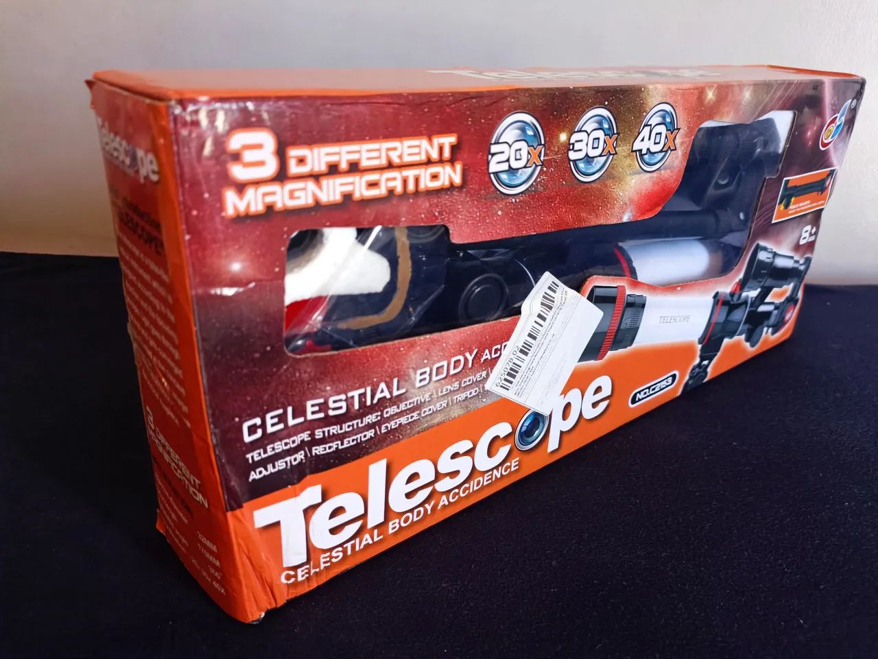 Telescópio 20x 30x 40x