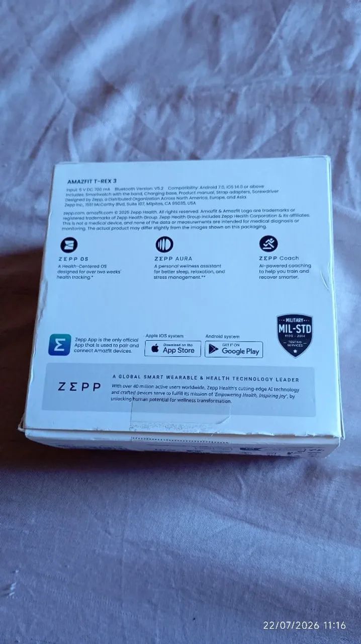 Relógio amazfit T-Rex 3 - Foto 4
