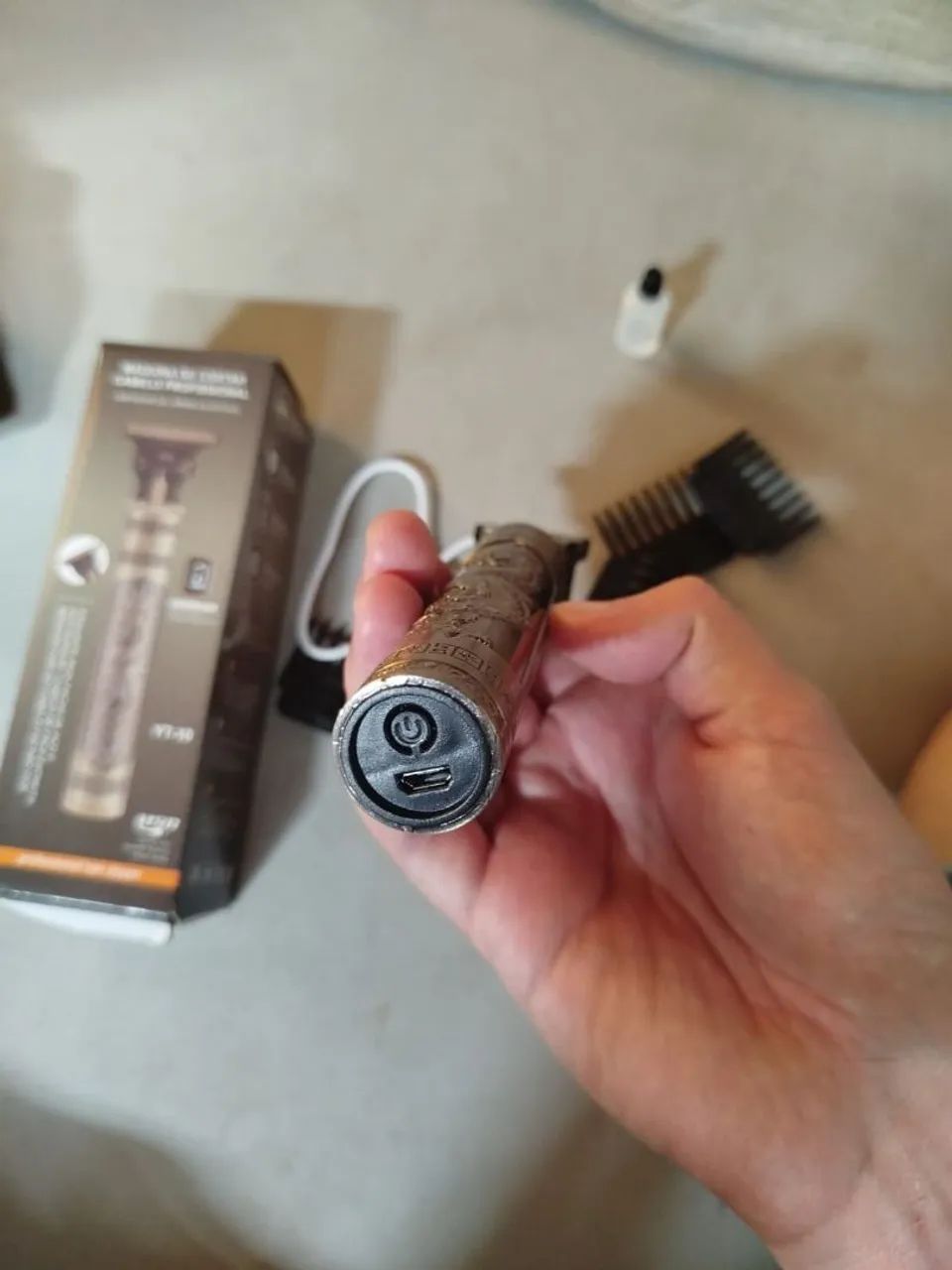 Vendo máquina de cortar cabelo  - Foto 3