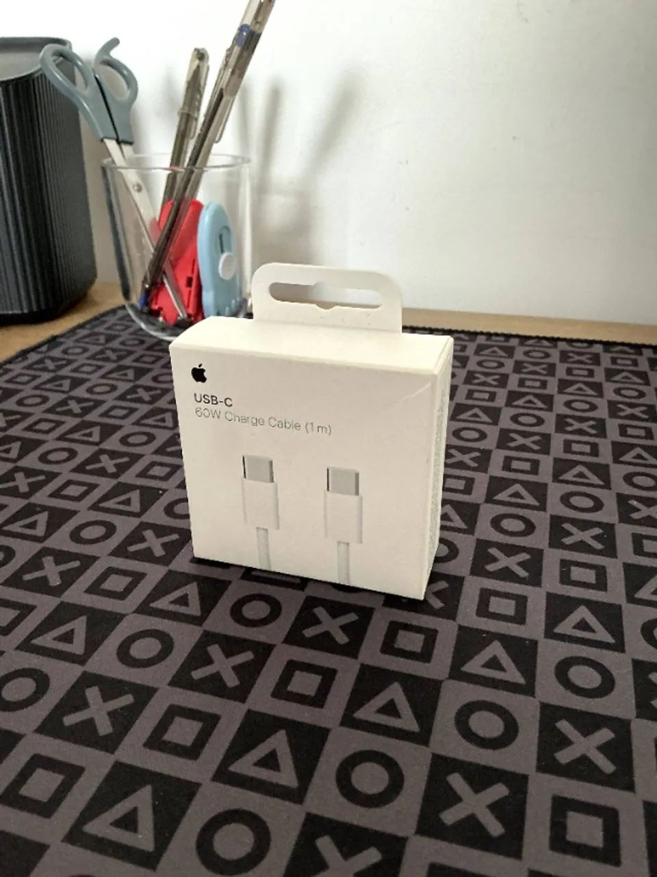 Cabo USB C iPhone 15 ao 17 Pro Max 60w 1 Metro