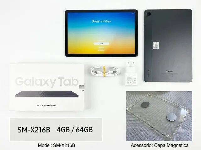 Tablet Samsung Tab A9+ 64gb 4gb Ram - 5g - X216 Grafite