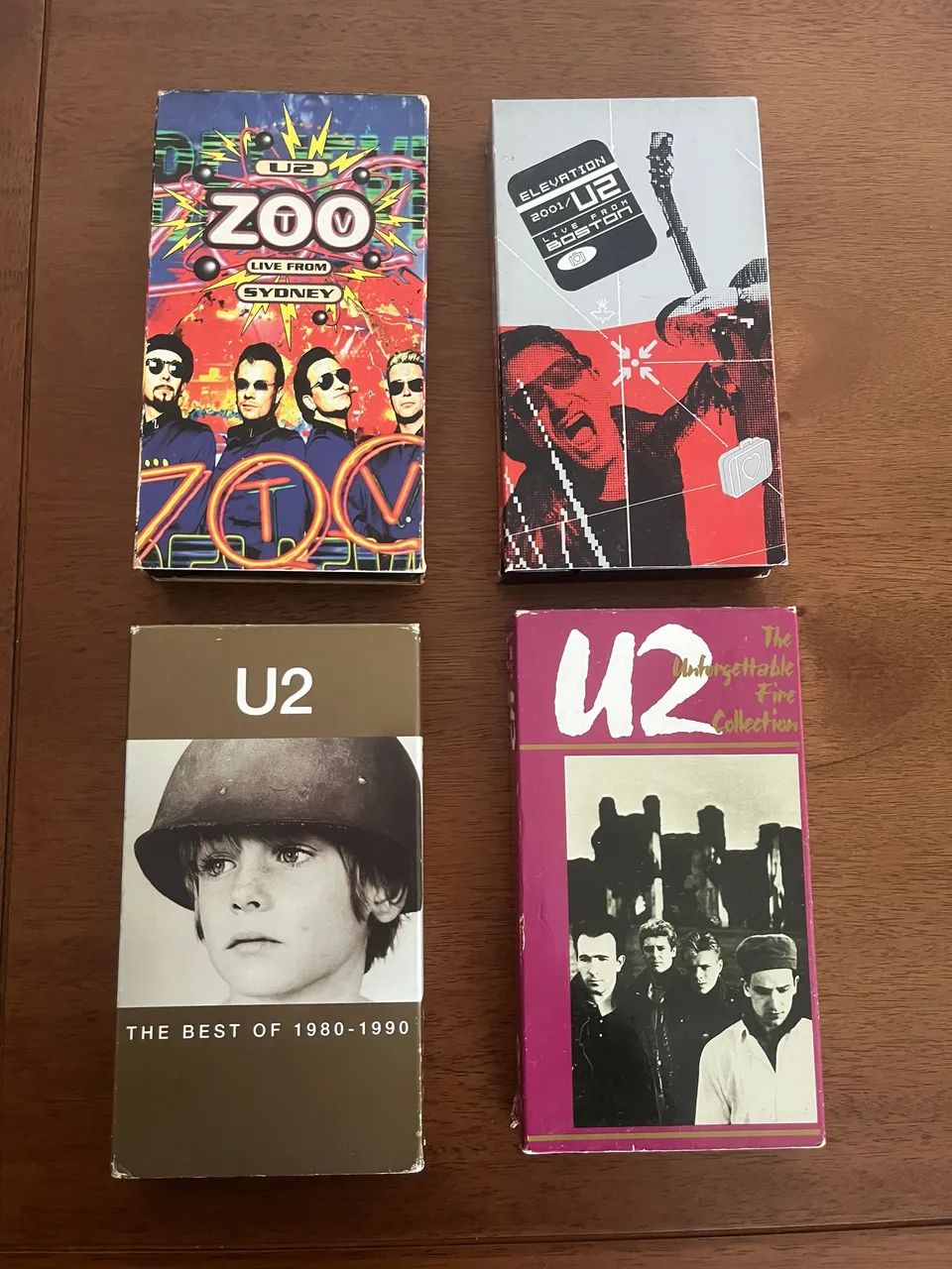 U2 - Fitas 4 VHS