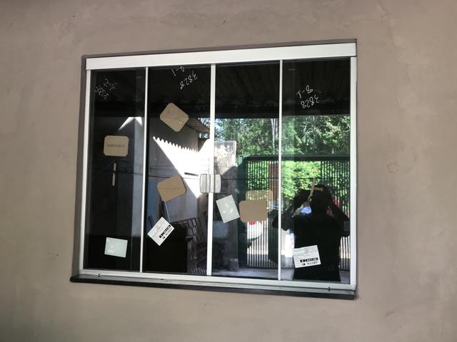 Janelas de vidro temperado