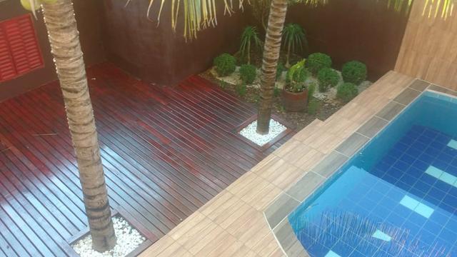 Casa com piscina sala de comércio barraco de aluguel - Foto 10