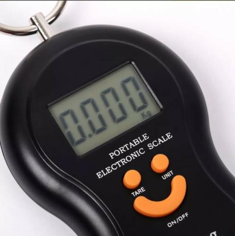 (NOVO) Balança Digital De Gancho Alta Precisão Até 50kg - Foto 3