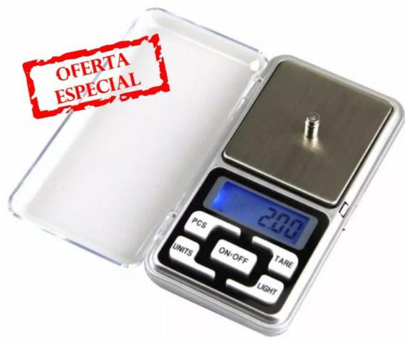 (NOVO) Mini Balança Digital alta precisão Eletrônica de 0 até 500 Gramas - Foto 2