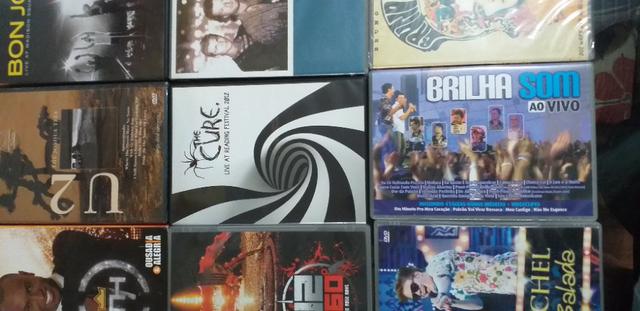10 dvds musicais todos originais