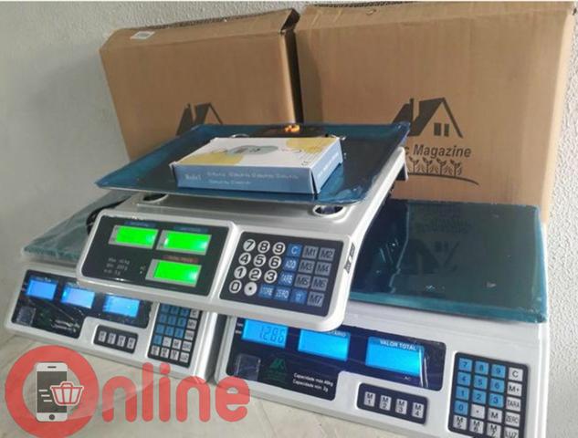 Balança profissional comercial 40kg Recarregável