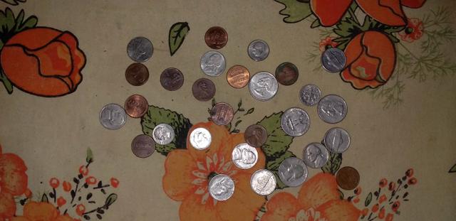 Moedas americanas antigas (Todas bem antigas) - Foto 6