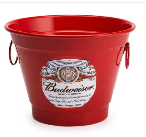 Balde de Alumínio para Bebidas Budweiser - Foto 2