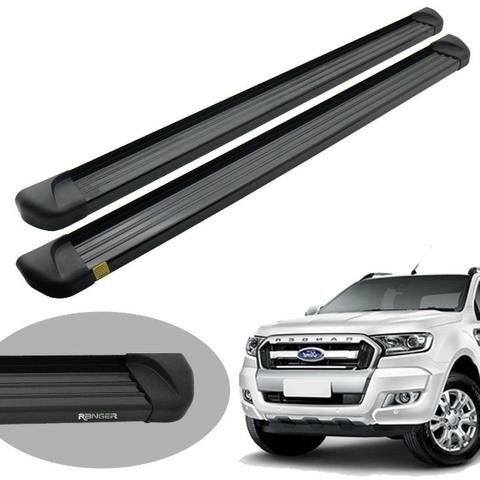 Estribo Plataforma de Alumínio Cek Ford Ranger 2013 à 2019